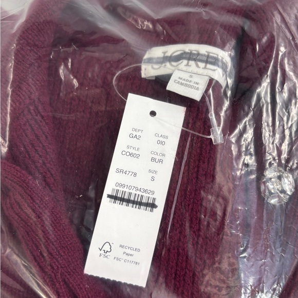 J.Crew Milano-stitch cinched-waist cardigan with embellished buttons - Picture 6 of 6